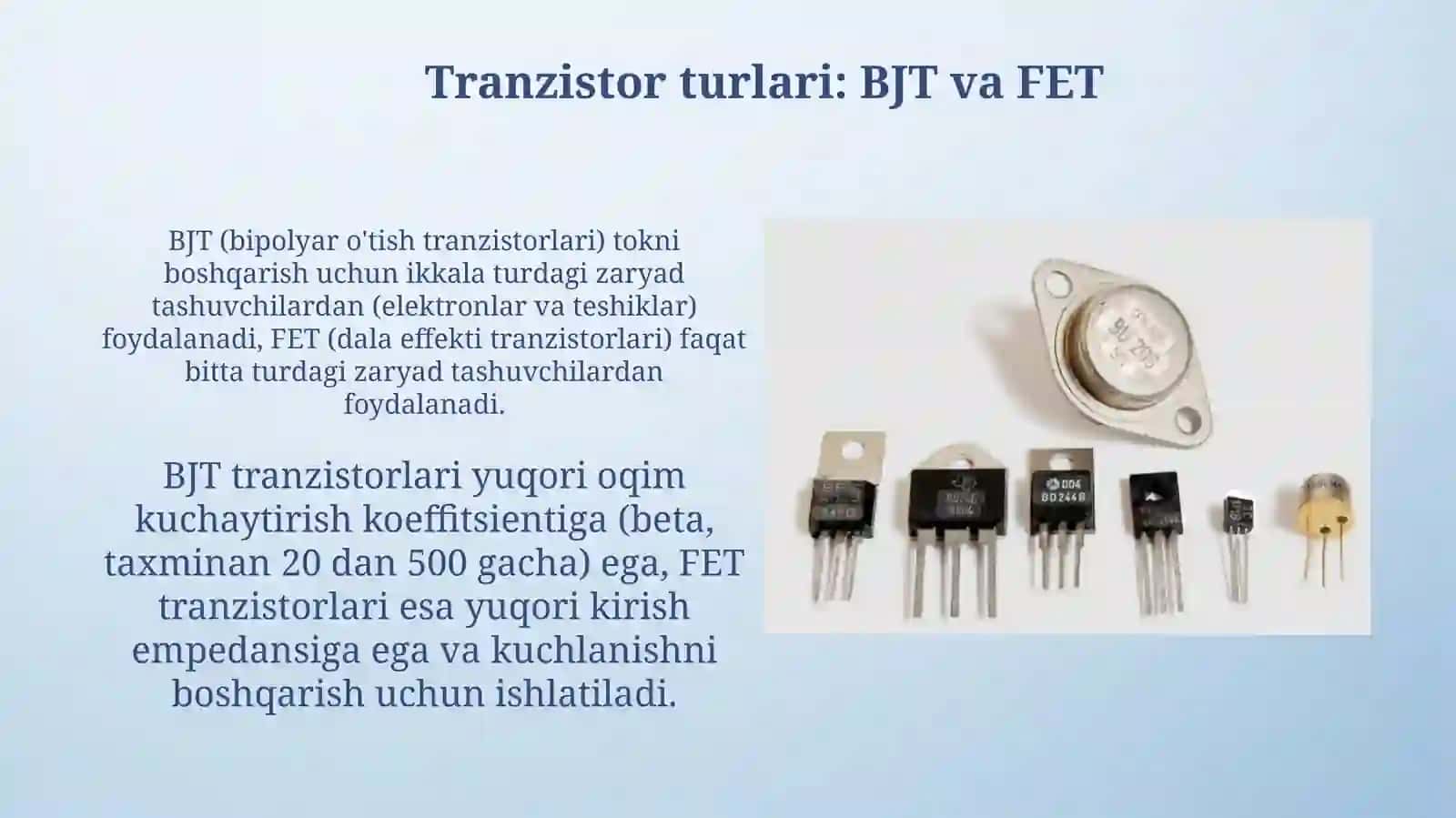Tranzistor 4