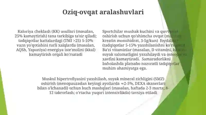 Jismoniy xususiyatlarni shakllantirish metodlari 4