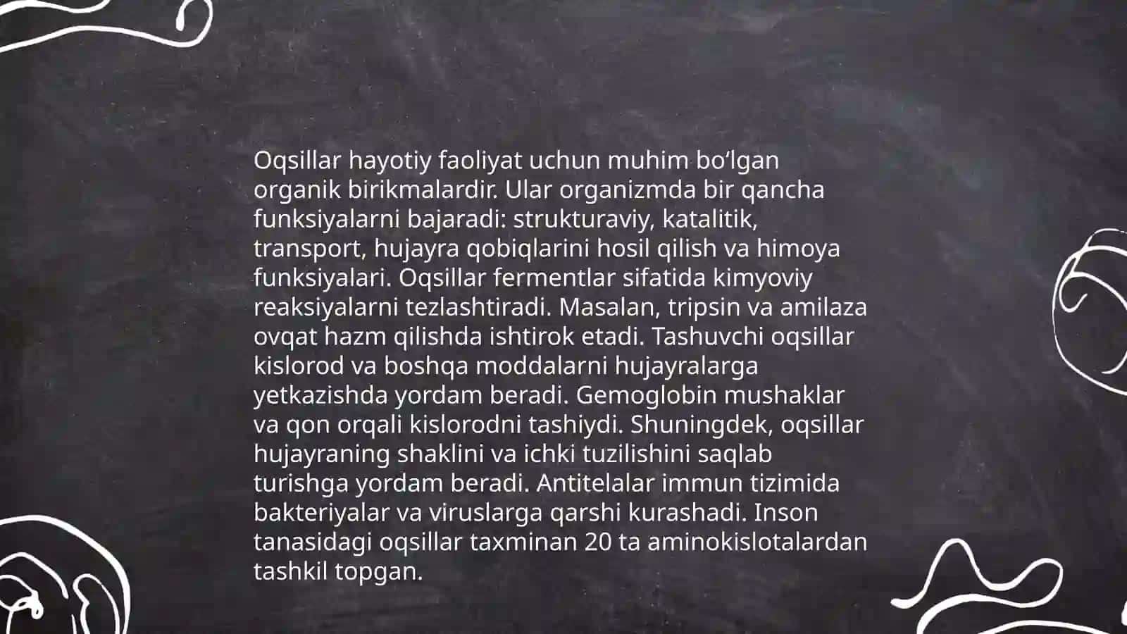 Oqsillar 4