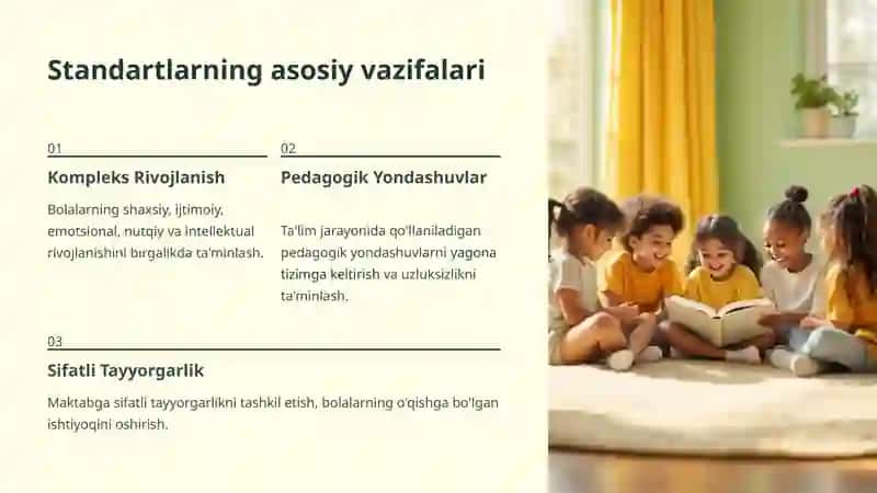 Maktabgacha ta'lim tashkiloti haqida qonunda nima deyilgan 4
