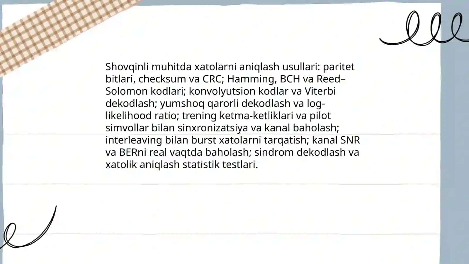 Reverens ingineering uzatish hatolarni aniqlash,kamaytirish va tuzatish mehanizmlari 4