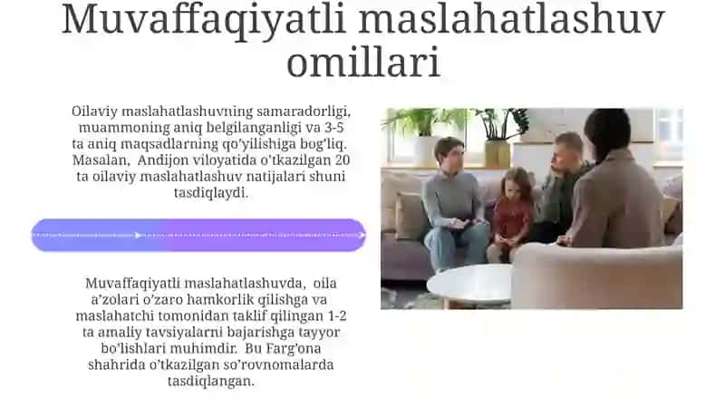 Oilaviy Maslahatlashuvlar 4