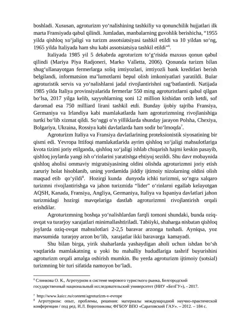 AGROTURIZMNI SAMARALI RIVOJLANTIRISH STRATEGIYASI 4