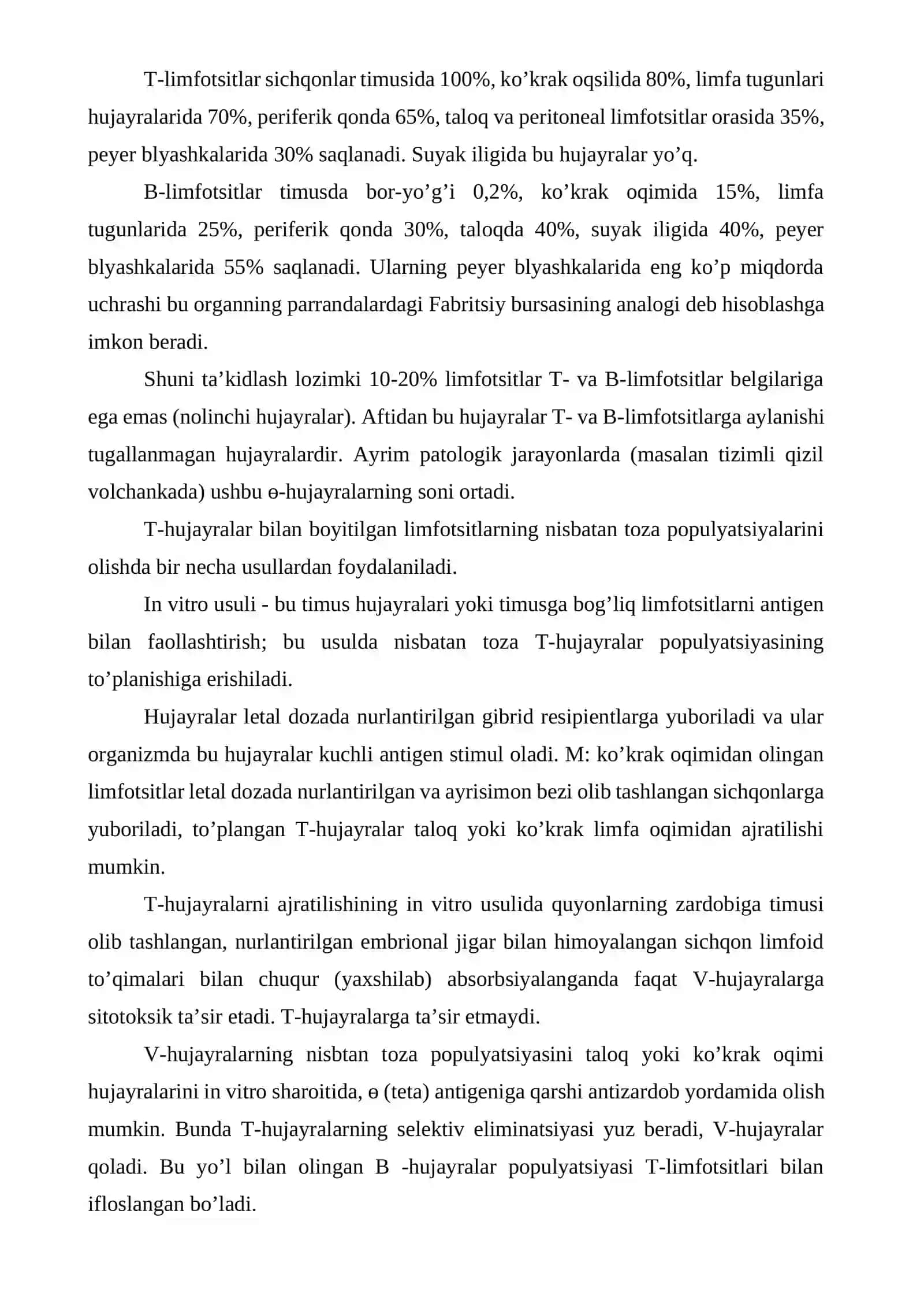 T- va B- Limfotsitlar haqida tushuncha 4
