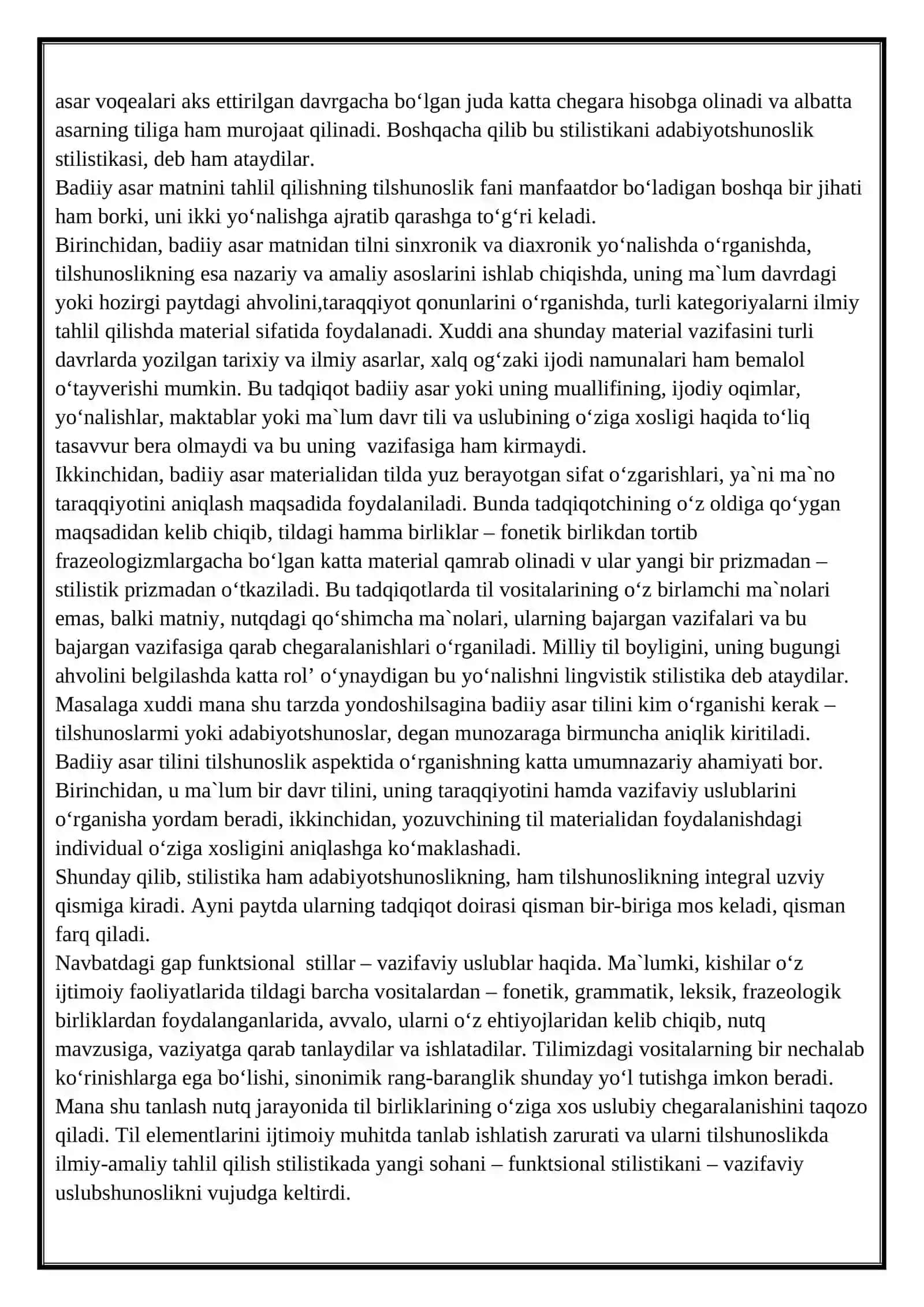 O‘zbek tilining imkoniyatlari 4