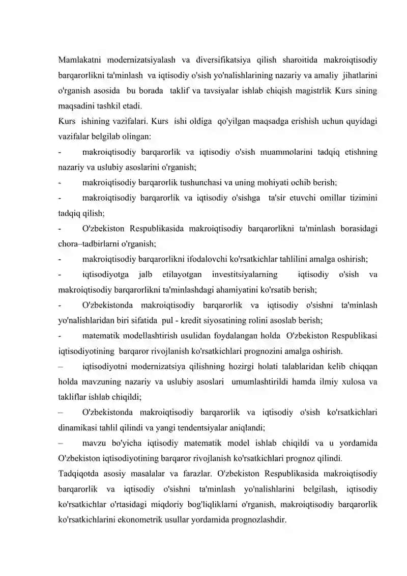 O'zbekiston respublikasining iqtisodiy o'sish ko'rsatgichlariini qiyosiy tahlili 4