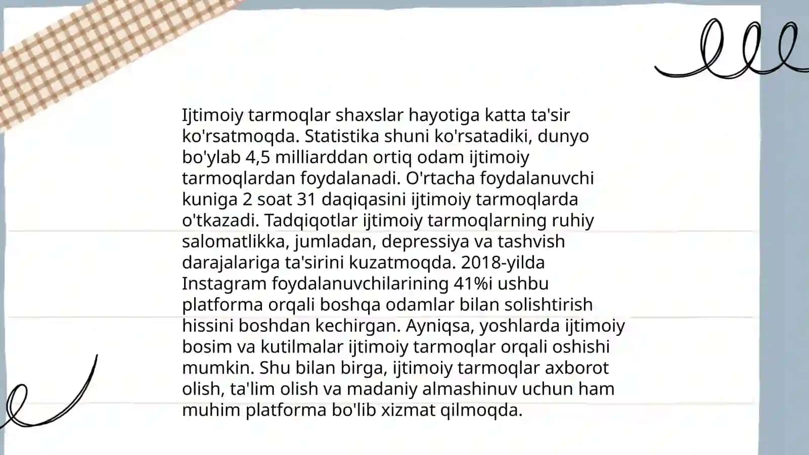 Shaxslar va hamjamiyatlarning media bilan o'zaro munosabati 4