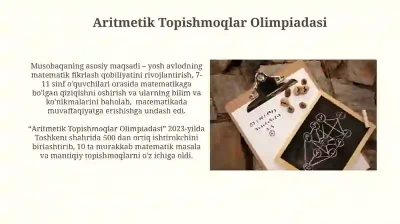 Tenglamalarni Yechishga O'xshash Topishmoqlar 4