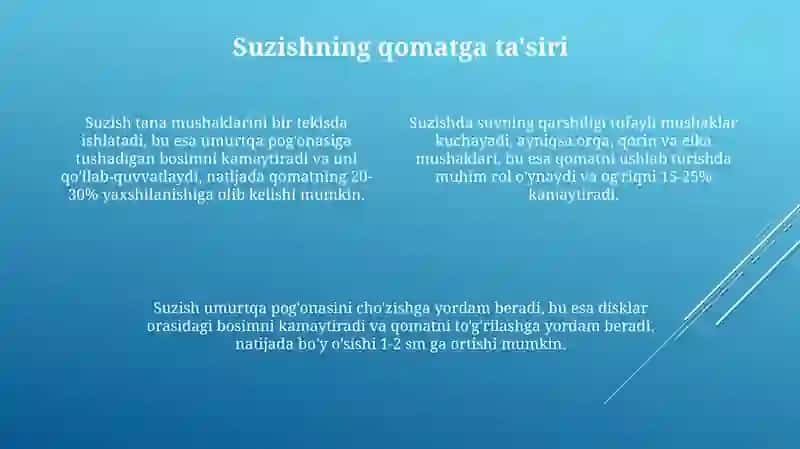 Suzish orqali qaddi-qomatni tóg'irlash 4