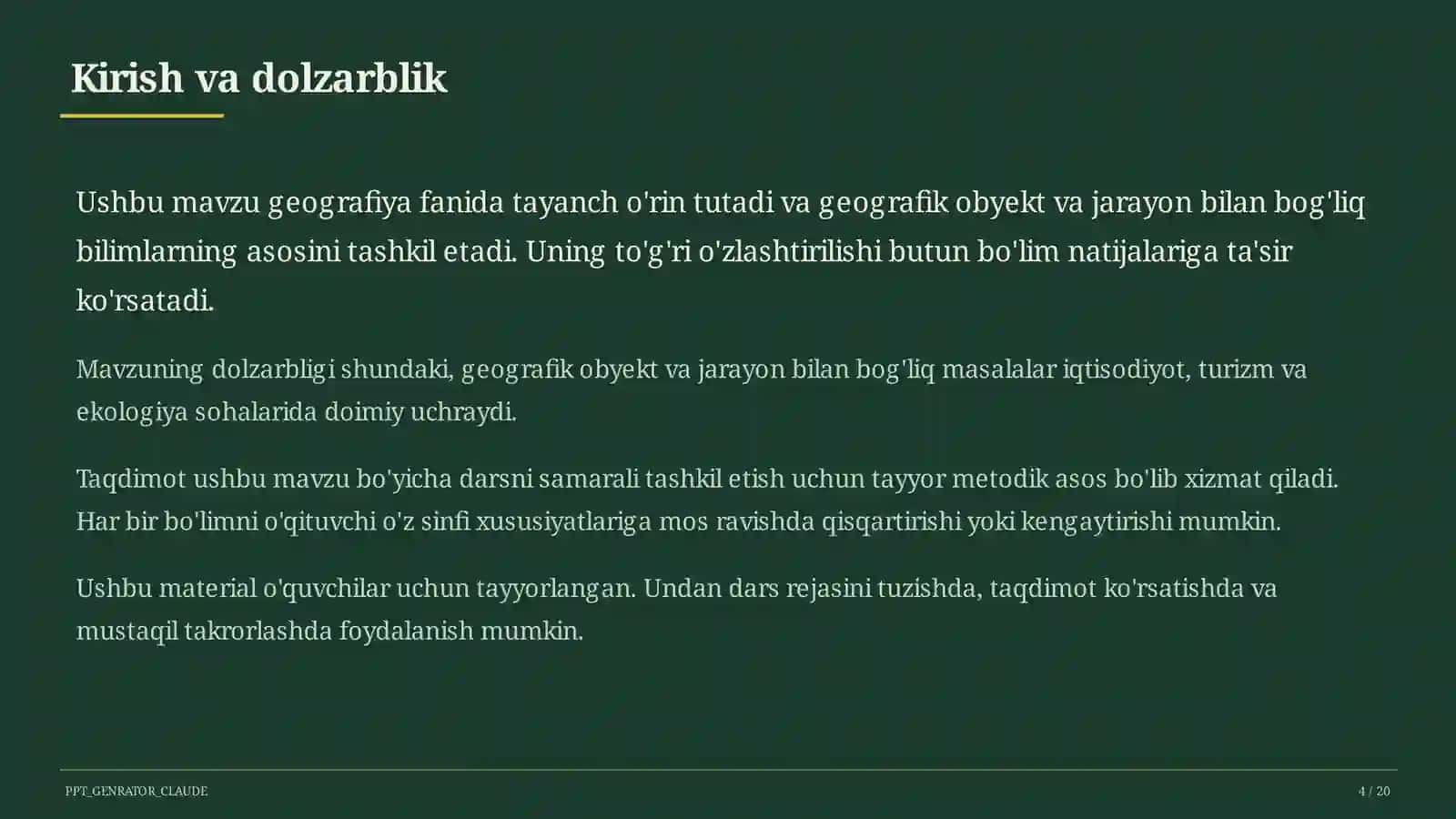 O'zbekistonning ichki suvlari: Amudaryo va Sirdaryo (8-sinf) 4