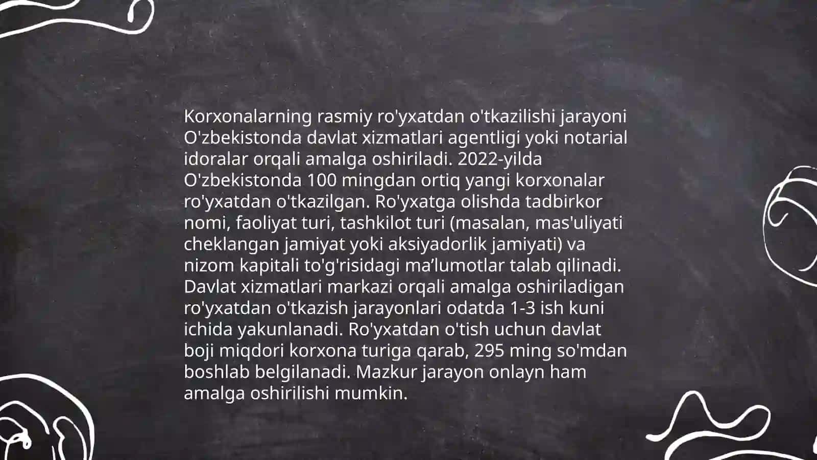 O’zbekiston korxonalar to’g’risidagi qonunlar 4