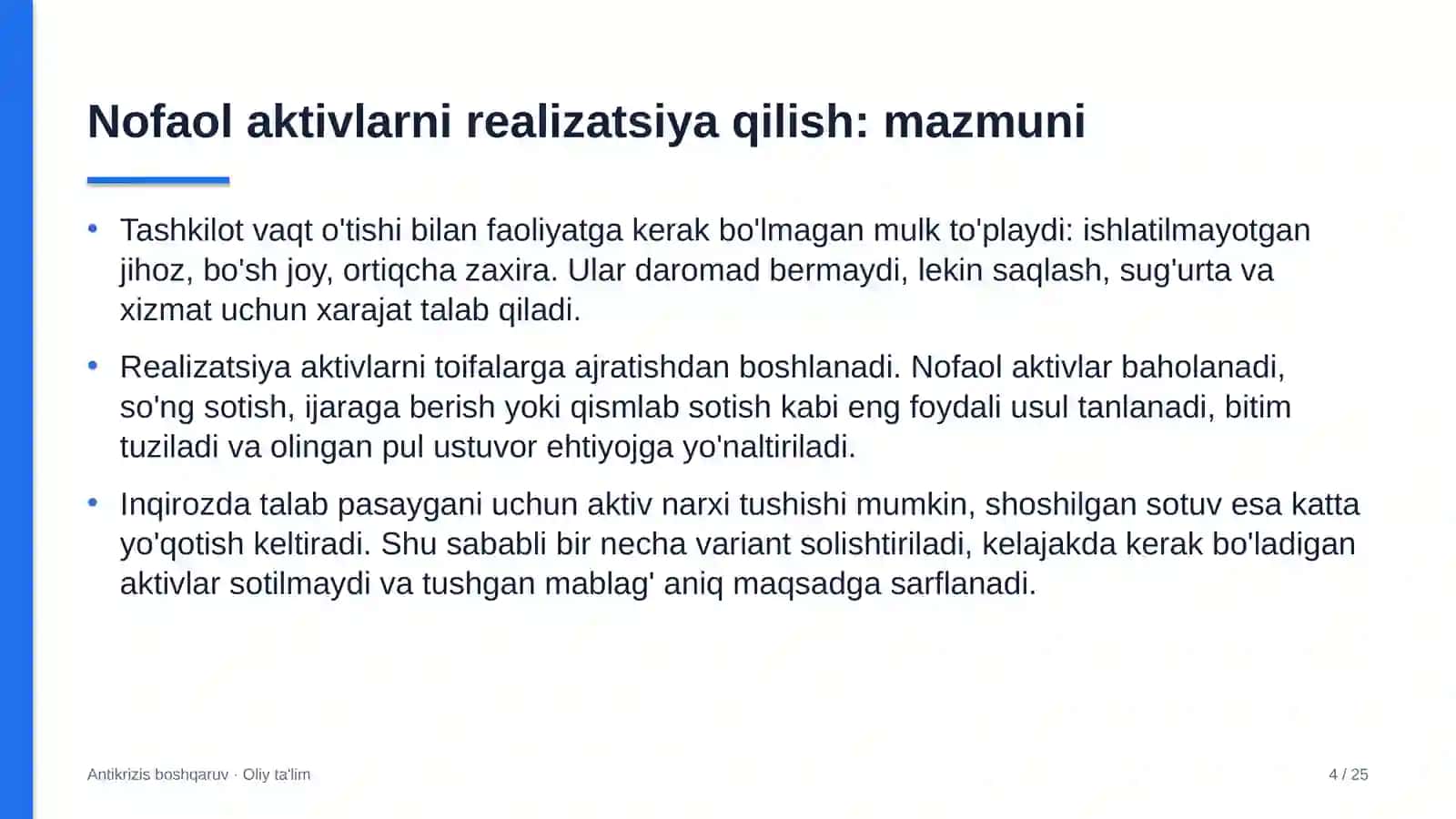 geoaxborot tizimlarida nofaol aktivlarni realizatsiya qilish 3453 4