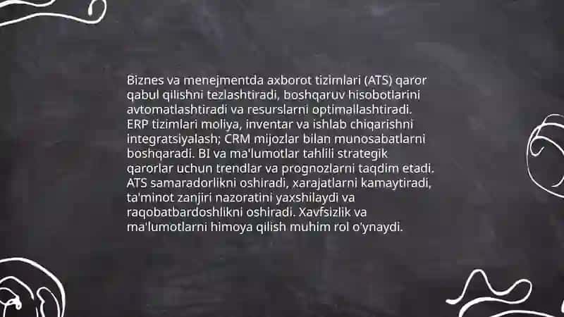 Axborot va uning turli sohalarda qo'llanilishi 4