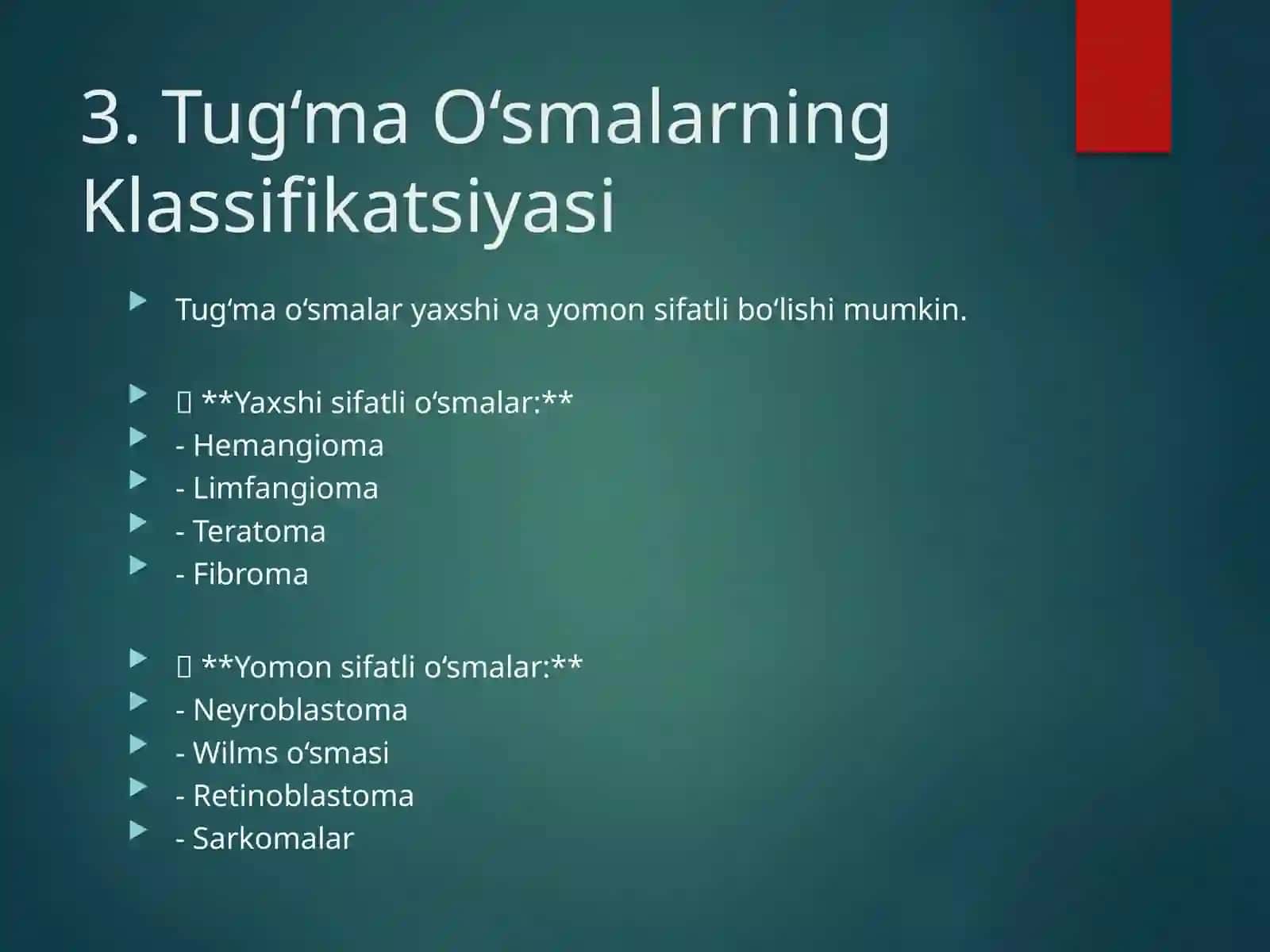 BOLALAR XIRURGIYASIDA TUG‘MA O‘SMALAR 4