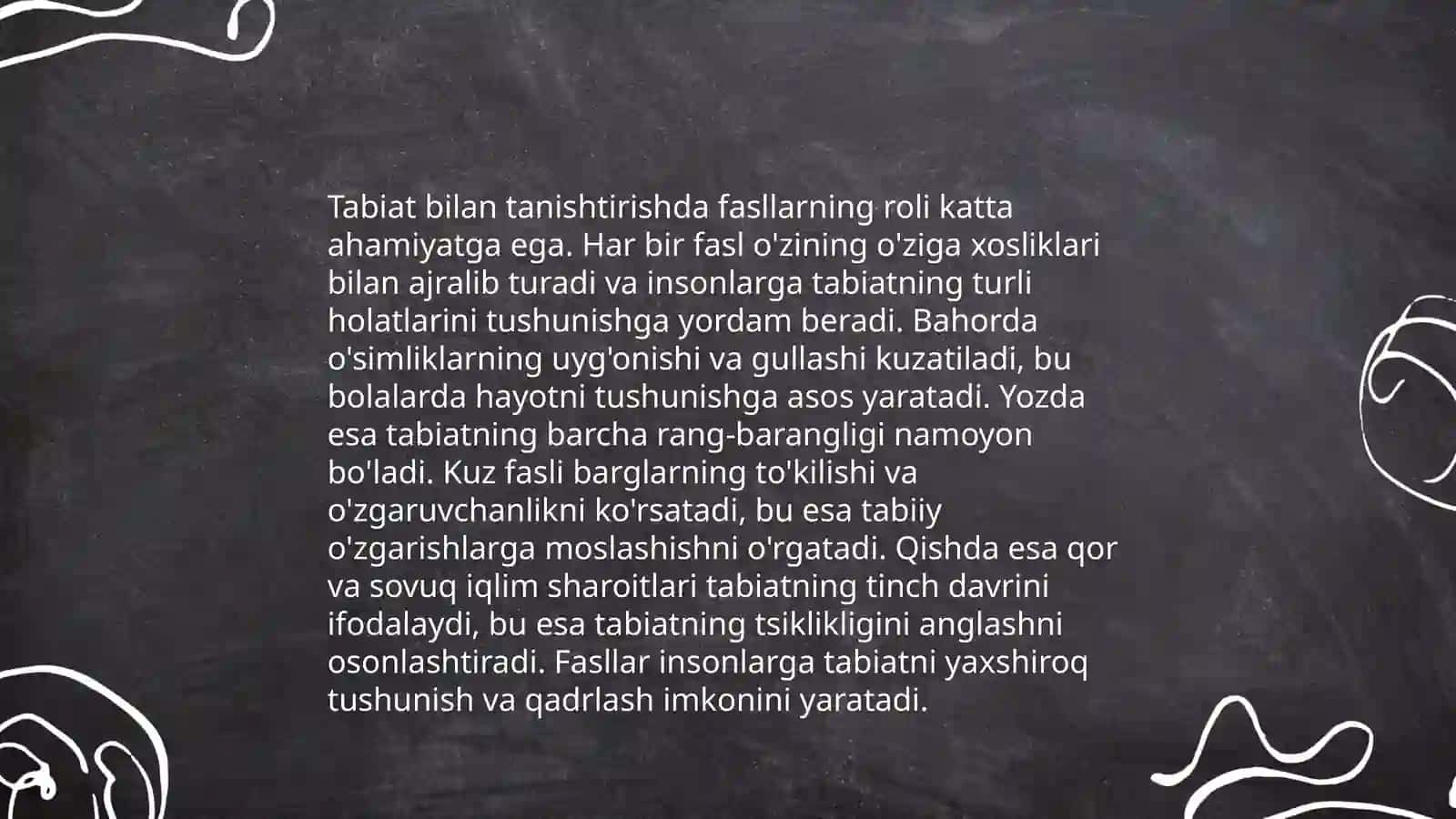 Tabiat bilan tanishtirishda mashg'ulot turlari.Tarbiyachining tabiat bilan tanishtirishga oid mashg'ulotga tayyorgarligi 4
