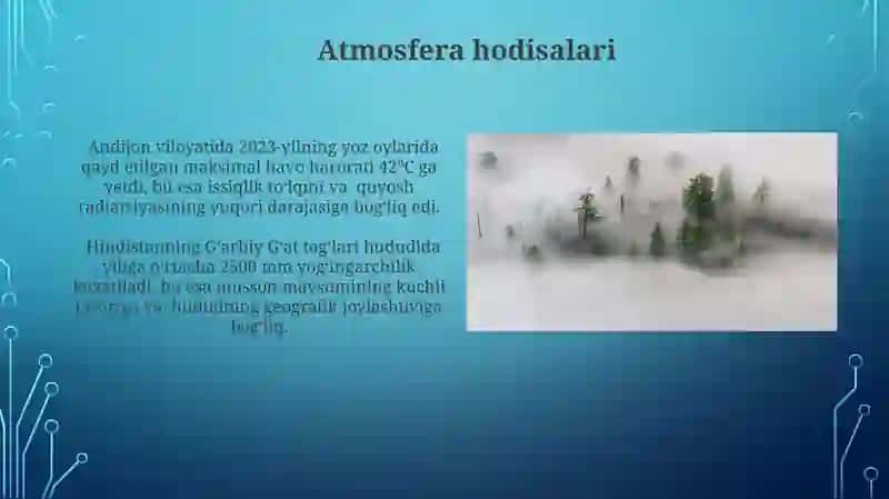 Tabiat hodisalari haqida 4