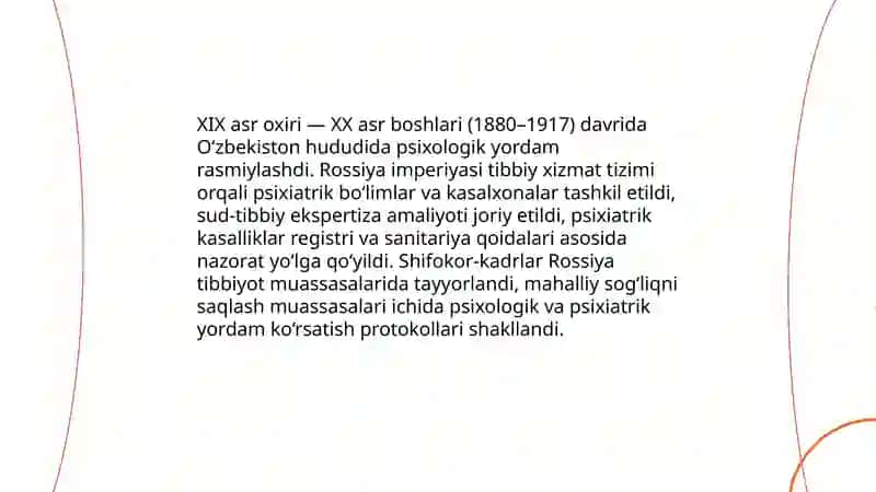 Psixologik xizmatni tashkil qilish tarixi 4