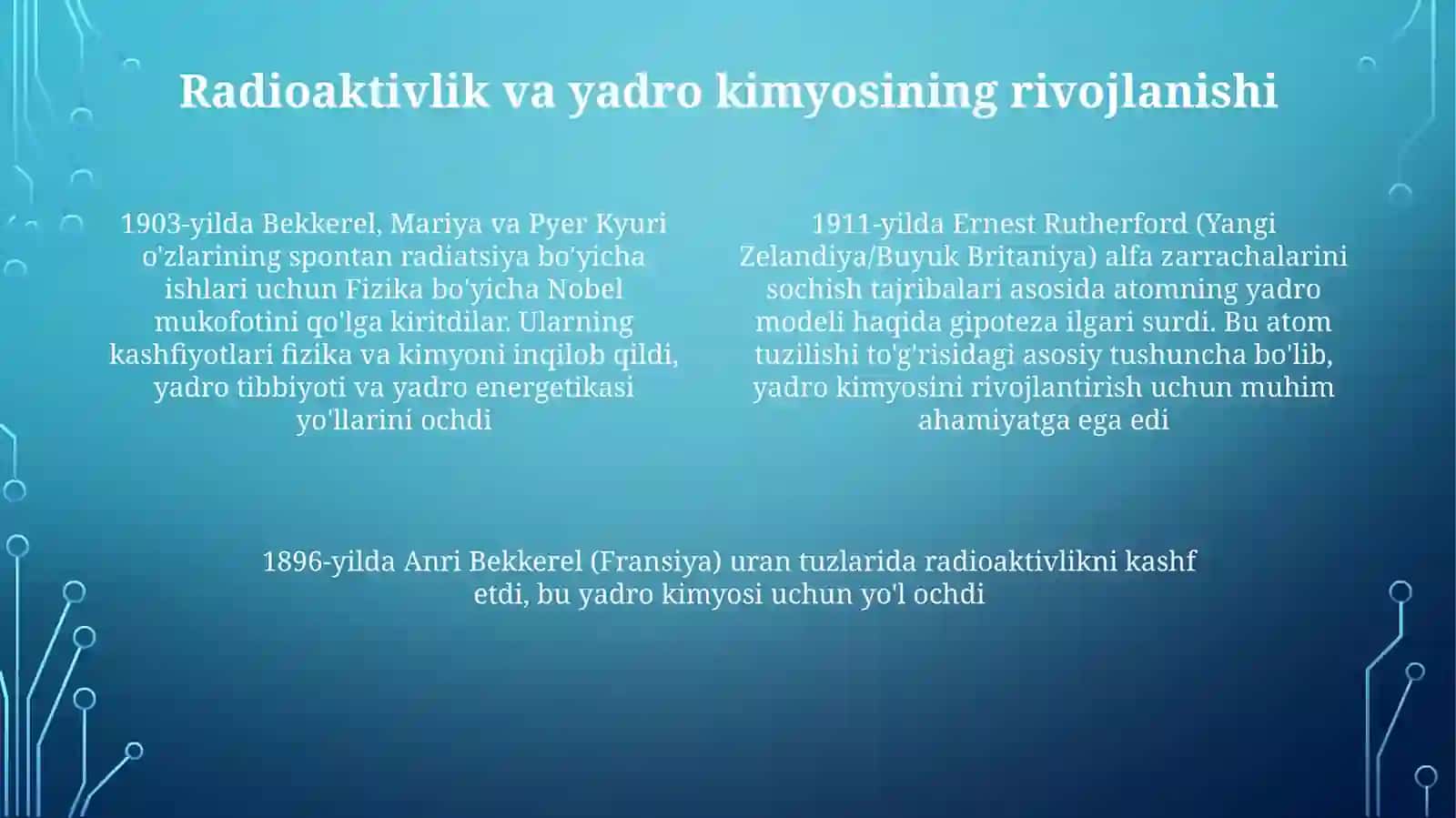 Kimyosohasidagi Nobelmukofotisovrindorlarivayutuqlari 4