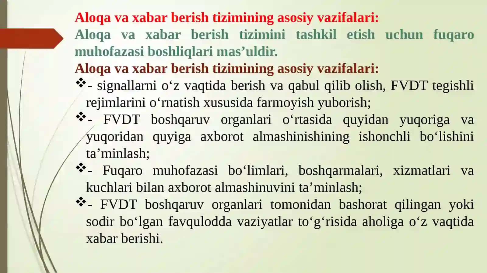 Favquloddavaziyatlar va iqlimo'zgarishini oldini olish 4