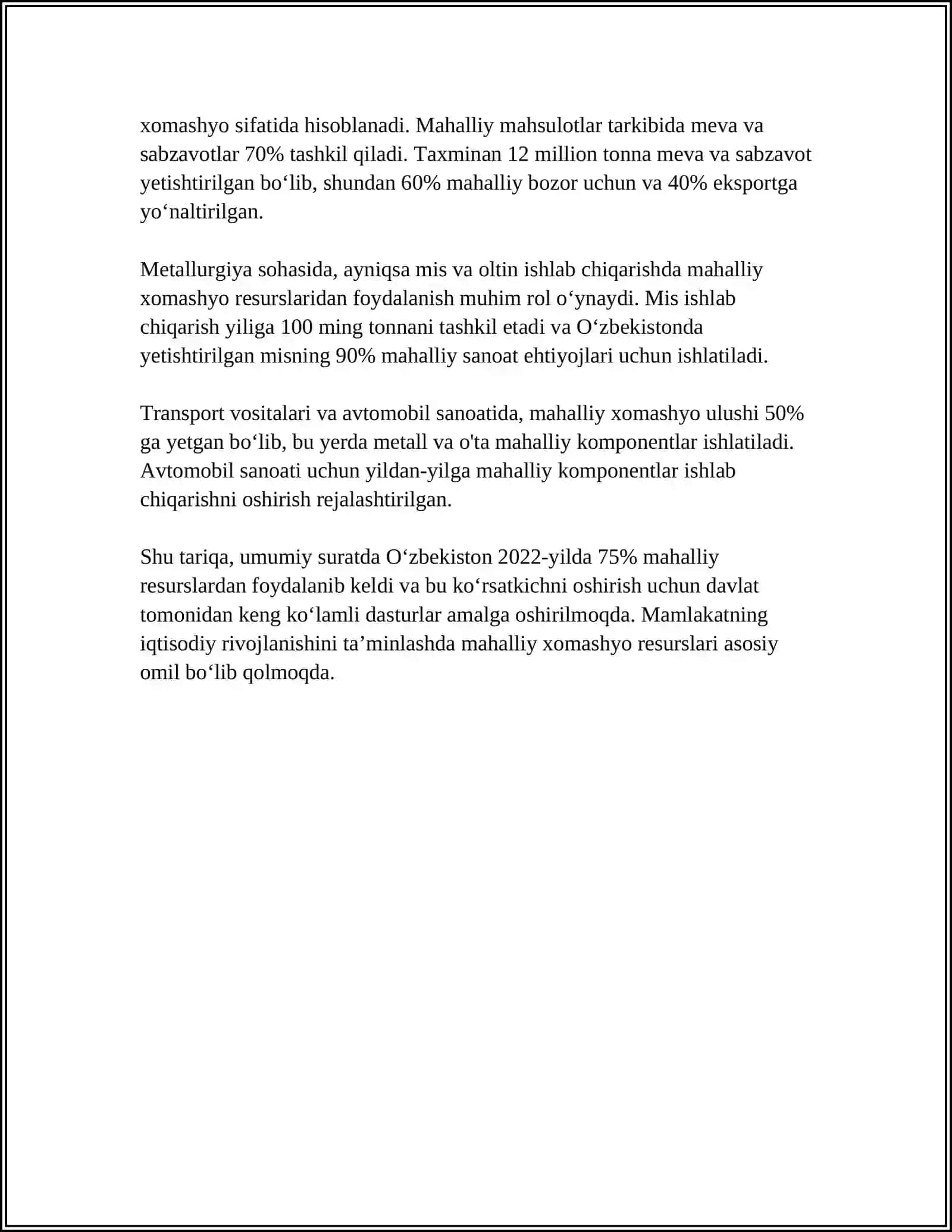 OʻZBEKISTONDA KIMYO SANOATINING RIVOJLANISHI 4