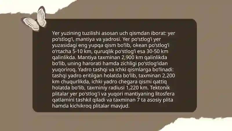 Geografiya kurslarini turli testlar yordamida tahlil qilish 4