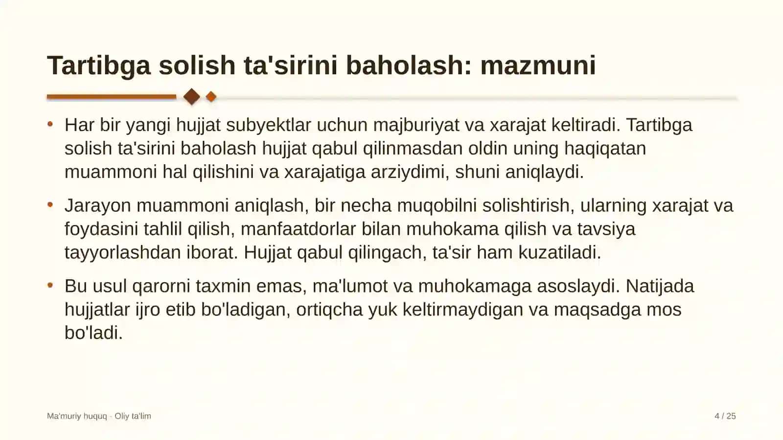 Botanika bog'lariida normativ-huquqiy hujjatlarning tartibga solish ta'sirini baholash 4