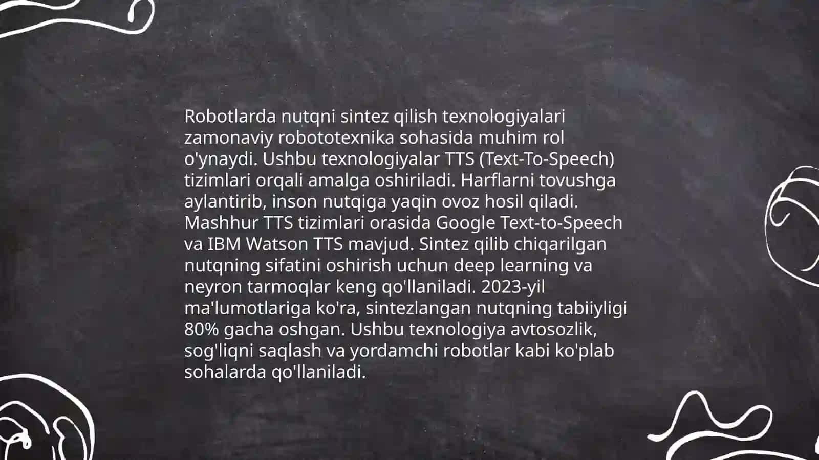 Robotlar uchun audio tizimlar yaratish va sozlash 4