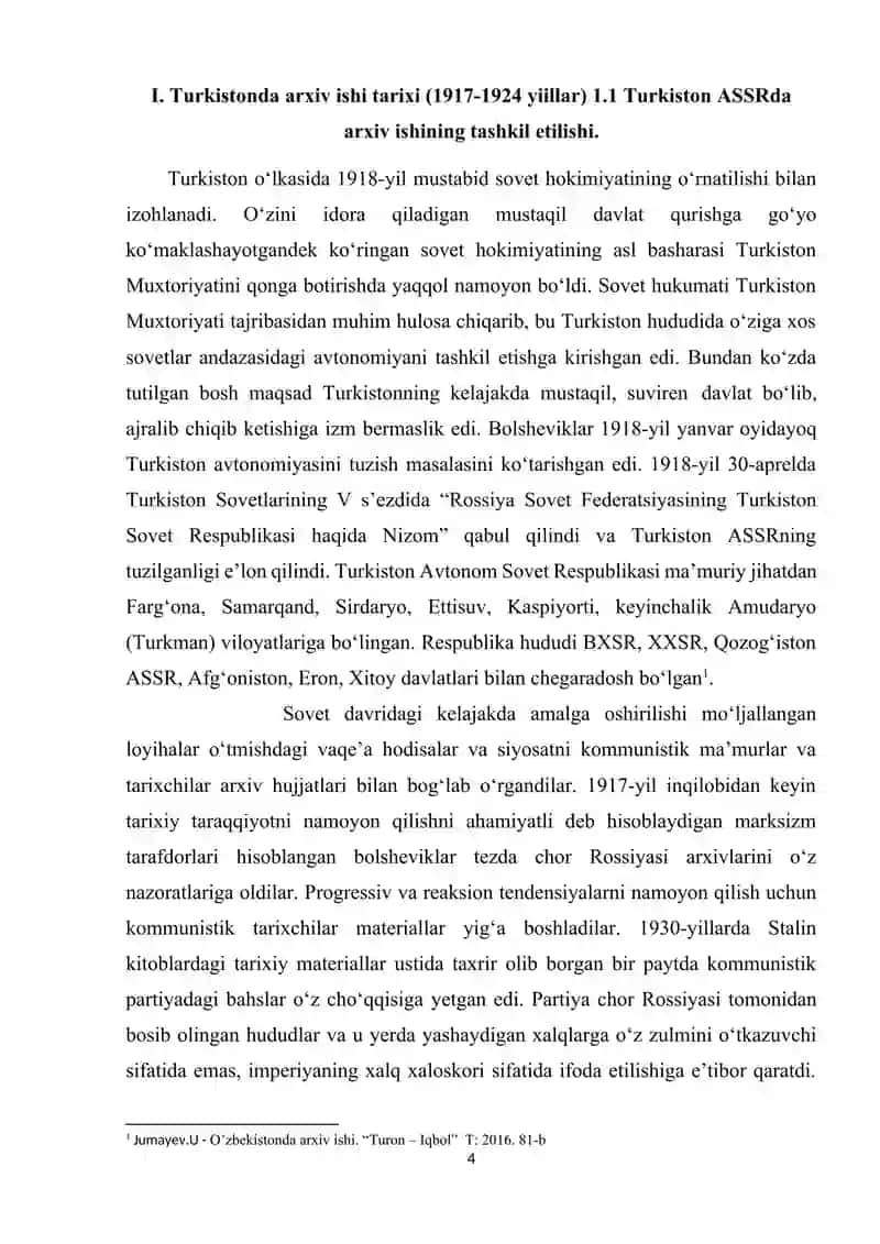 Turkistonda arxiv ishi. 4