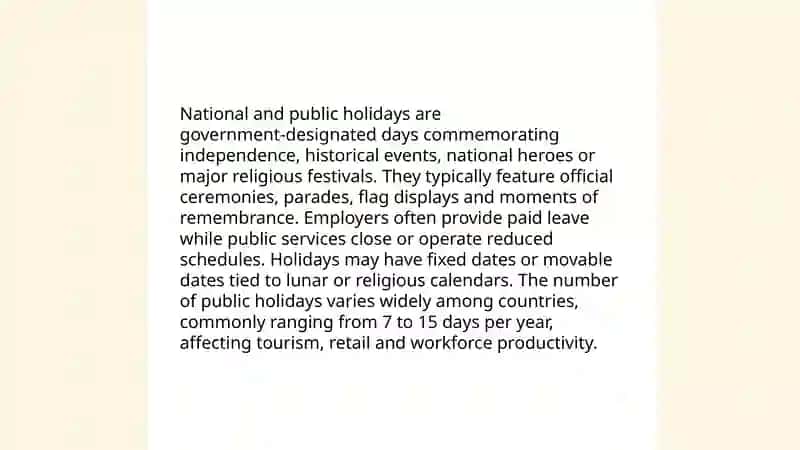 Festivals and celebrations 4