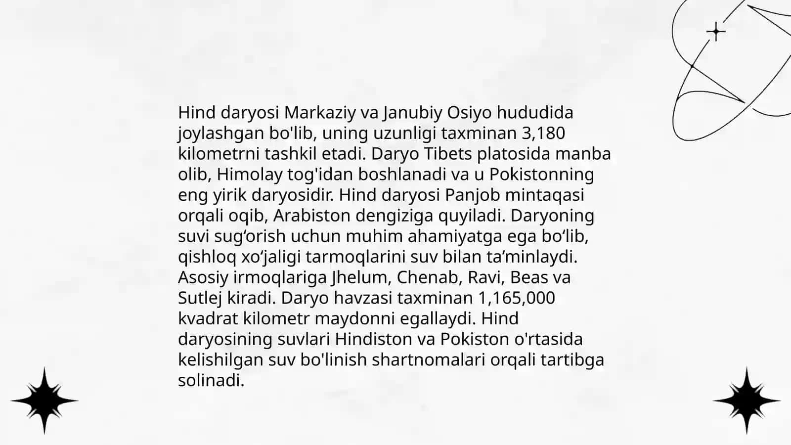 Hind daryosi boʻyicha taqdimot 4