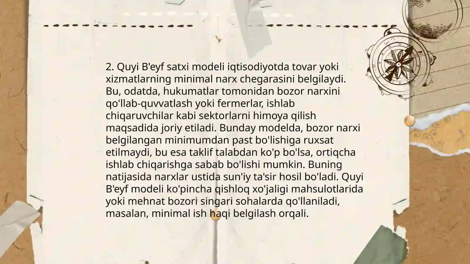 ABT boshqaruv obekti sifatida quyi b'eyf satxini differensial tenglamasini tuzish va uzatish funksiyasini aniqlash 4