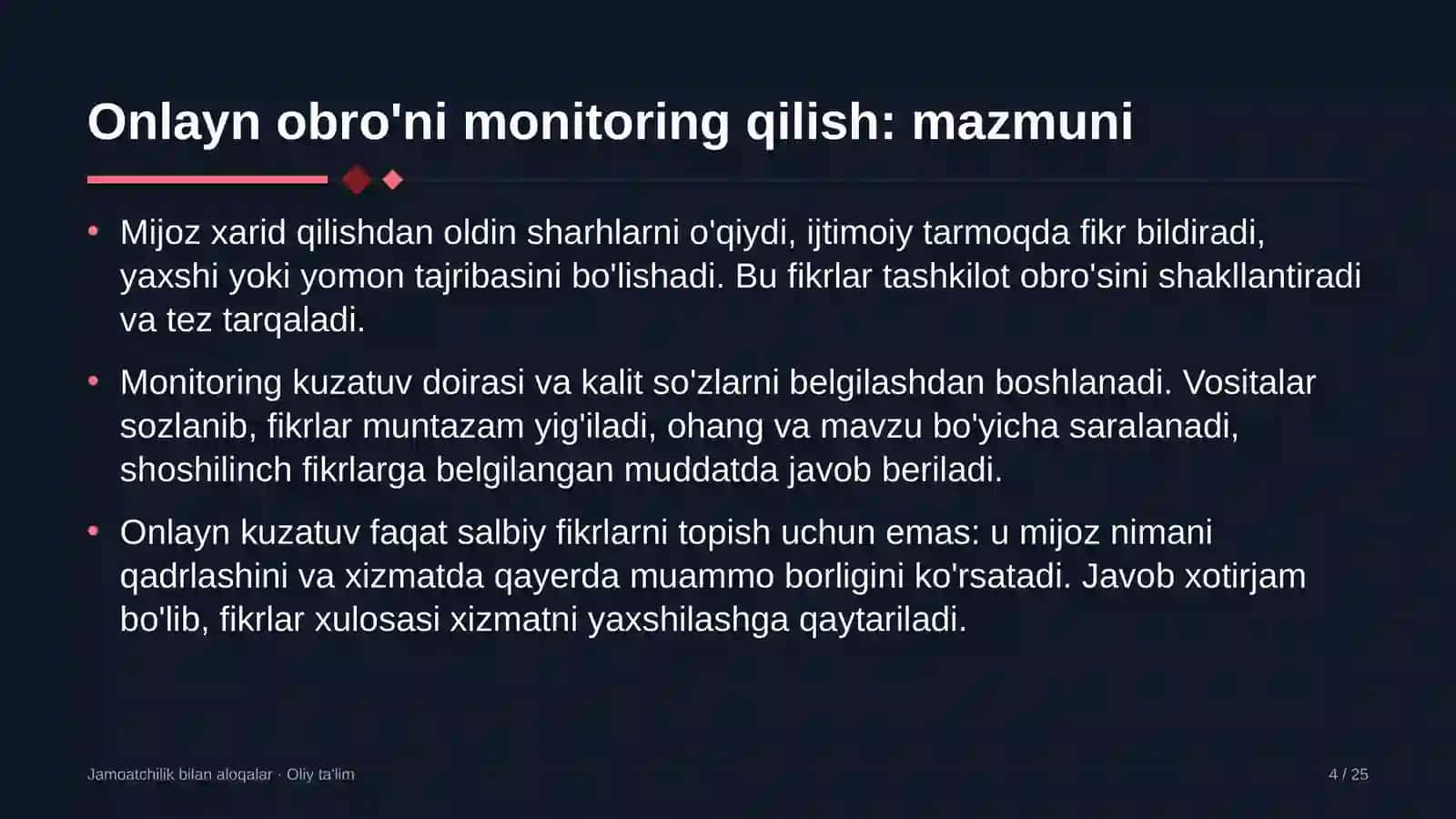 davlat banklarida onlayn obro'ni monitoring qilish 8986 4