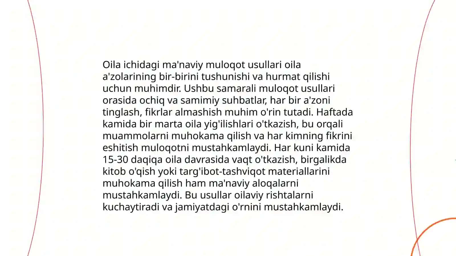 Oilaviy qadriyatlar va ularning yosh avlodga ta'siri 4