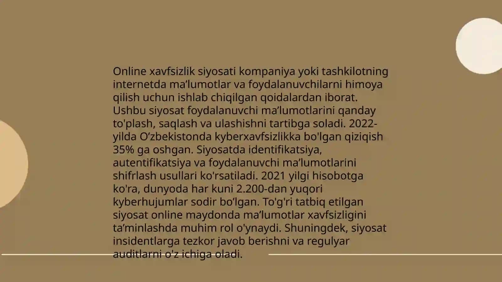 Mijozlarning ishonchi va xavfsizligi 4