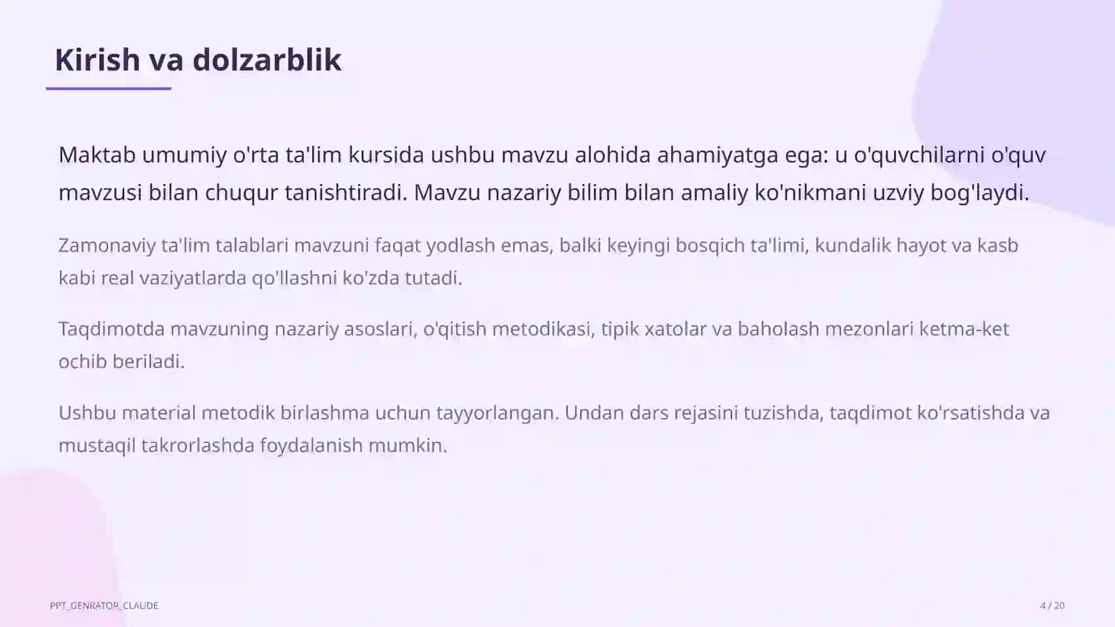 Prompt yozish ko'nikmasi: o'qituvchi sun'iy intellektga to'g'ri savol berishni o'rganadi (2026) 4