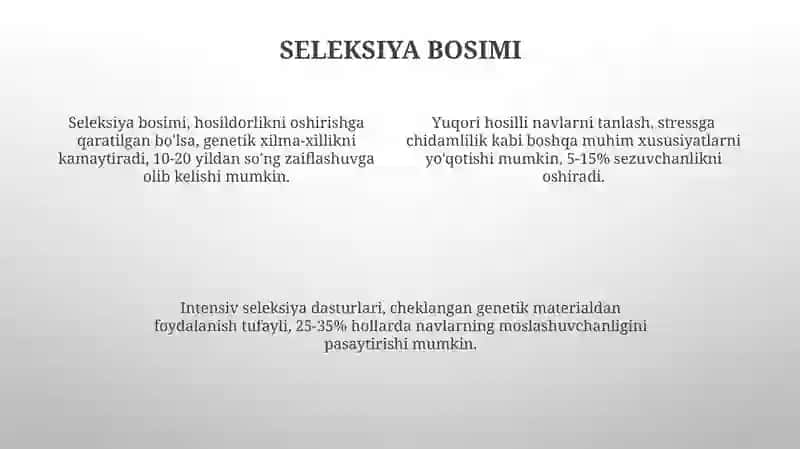 Navlarning yomonlashish sabablari 4