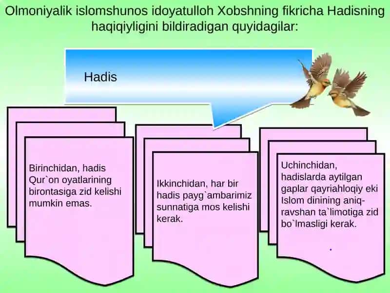Ta`lim - tarbiyada hadislarning mohiyati 4