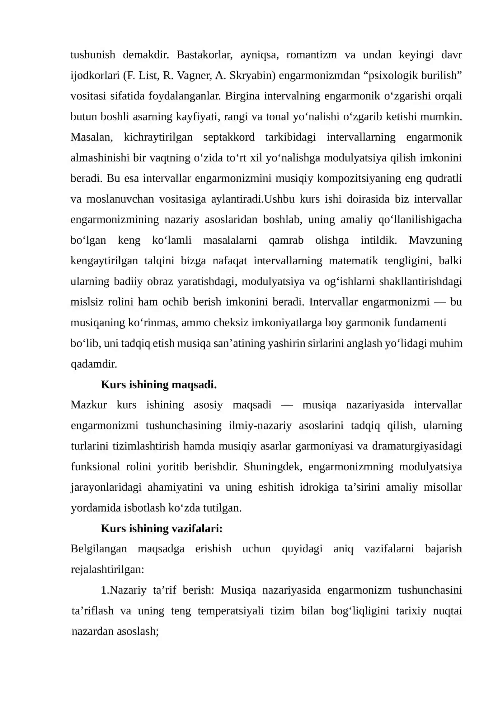 INTERVALLARNING ENGARMONIZMI 4