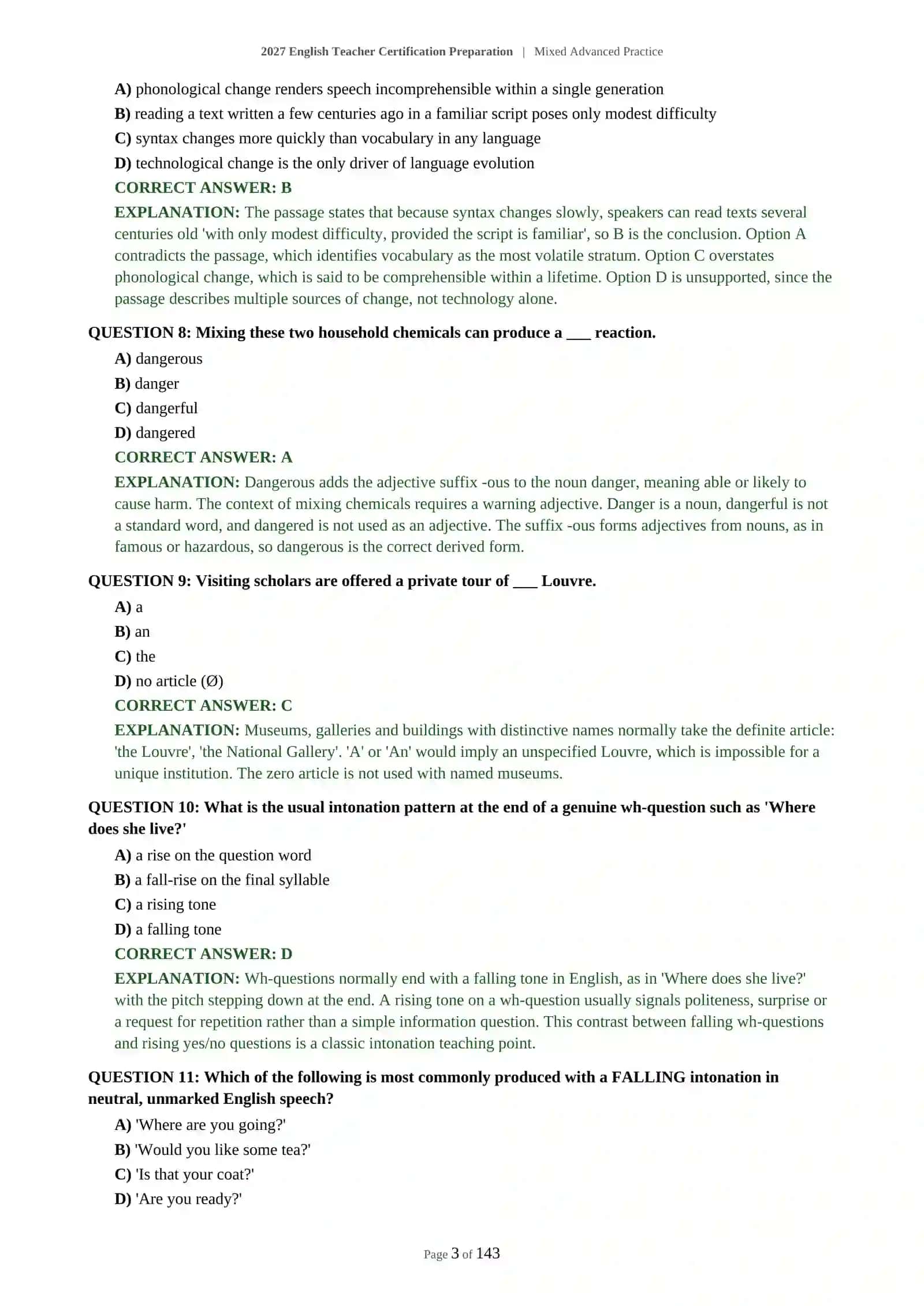 2027 English Teacher Certification Preparation 4