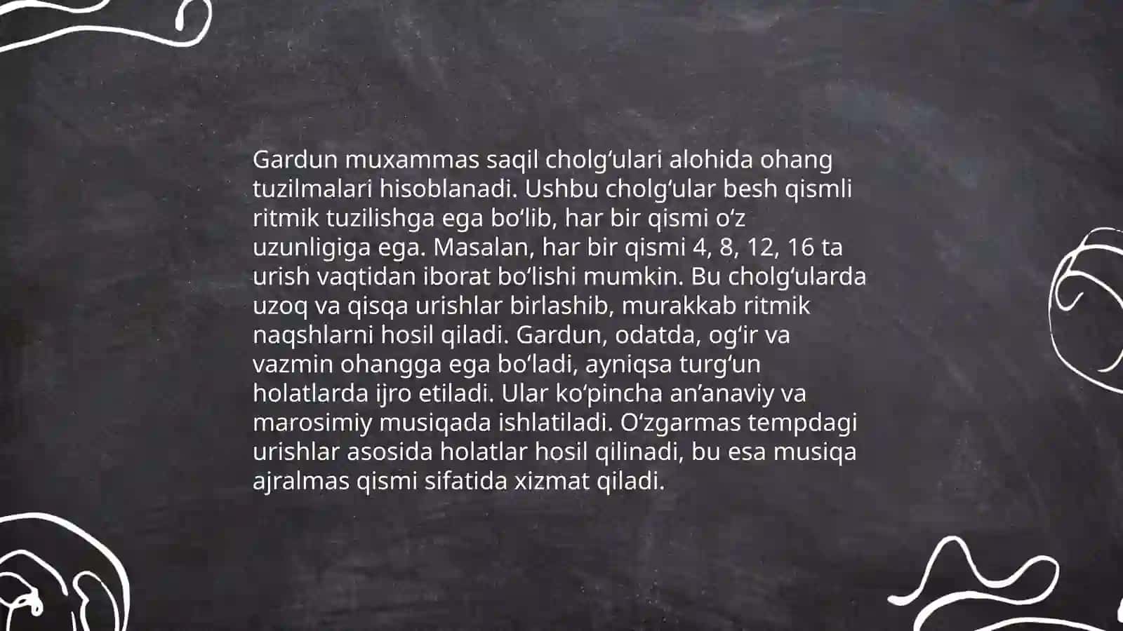 Gardun muxammas saqil cholĝu yòllari 4