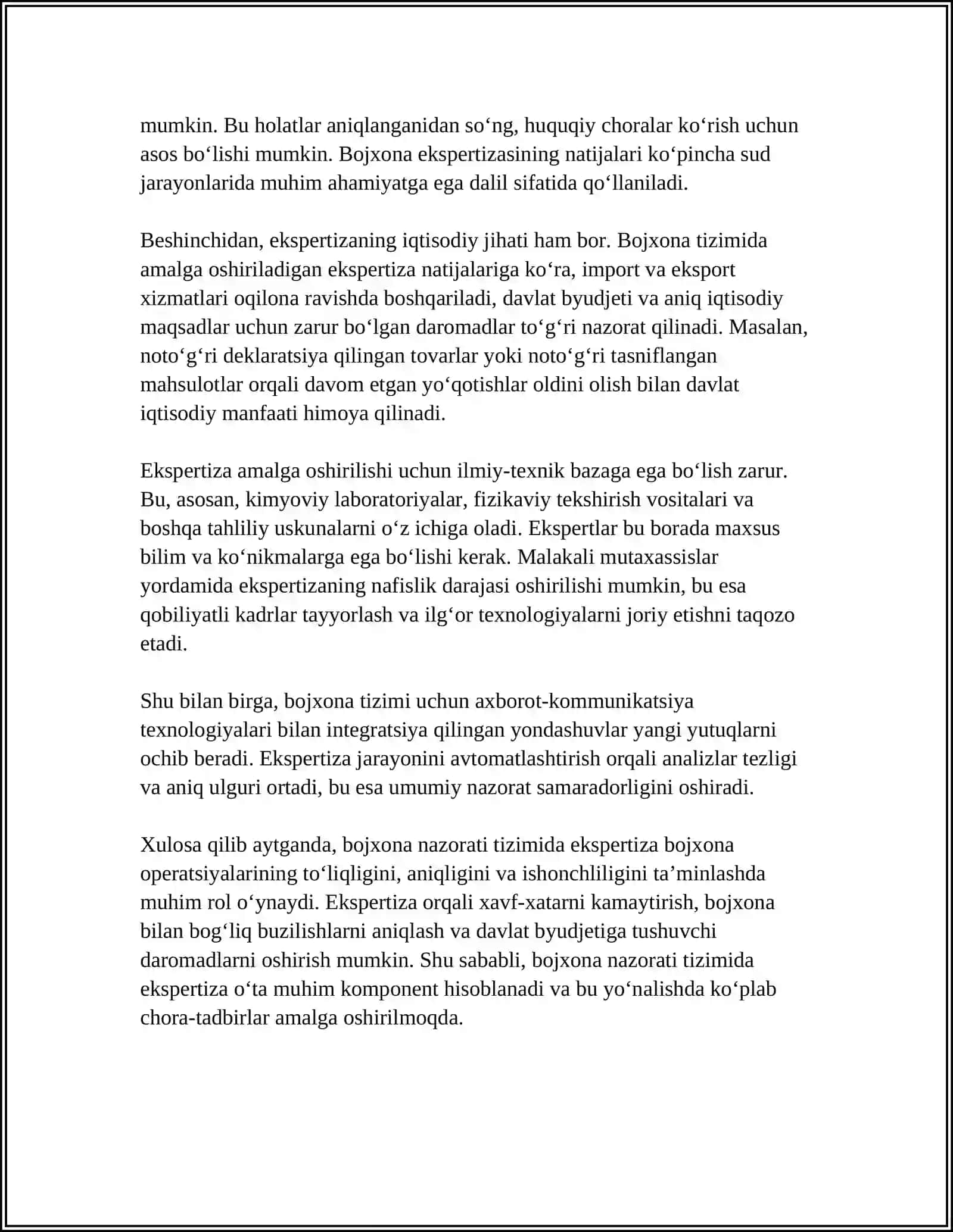 BOJXONA NAZORATI TIZIMIDA EKSPERTIZA 4