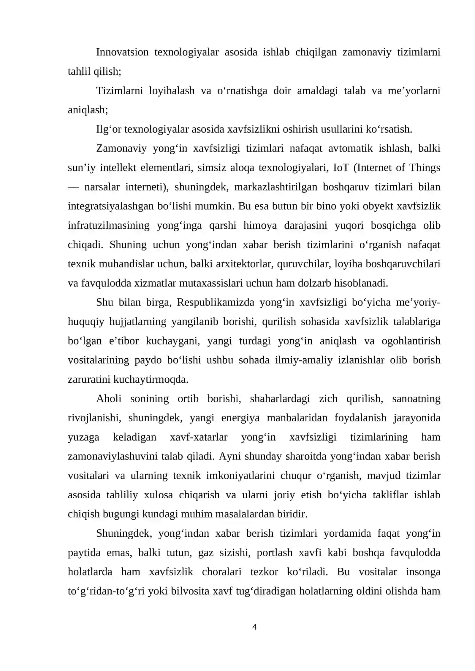 Yong’in sodir bo’lganda odamlarga yong’in haqida xabar berish tizimlari 4