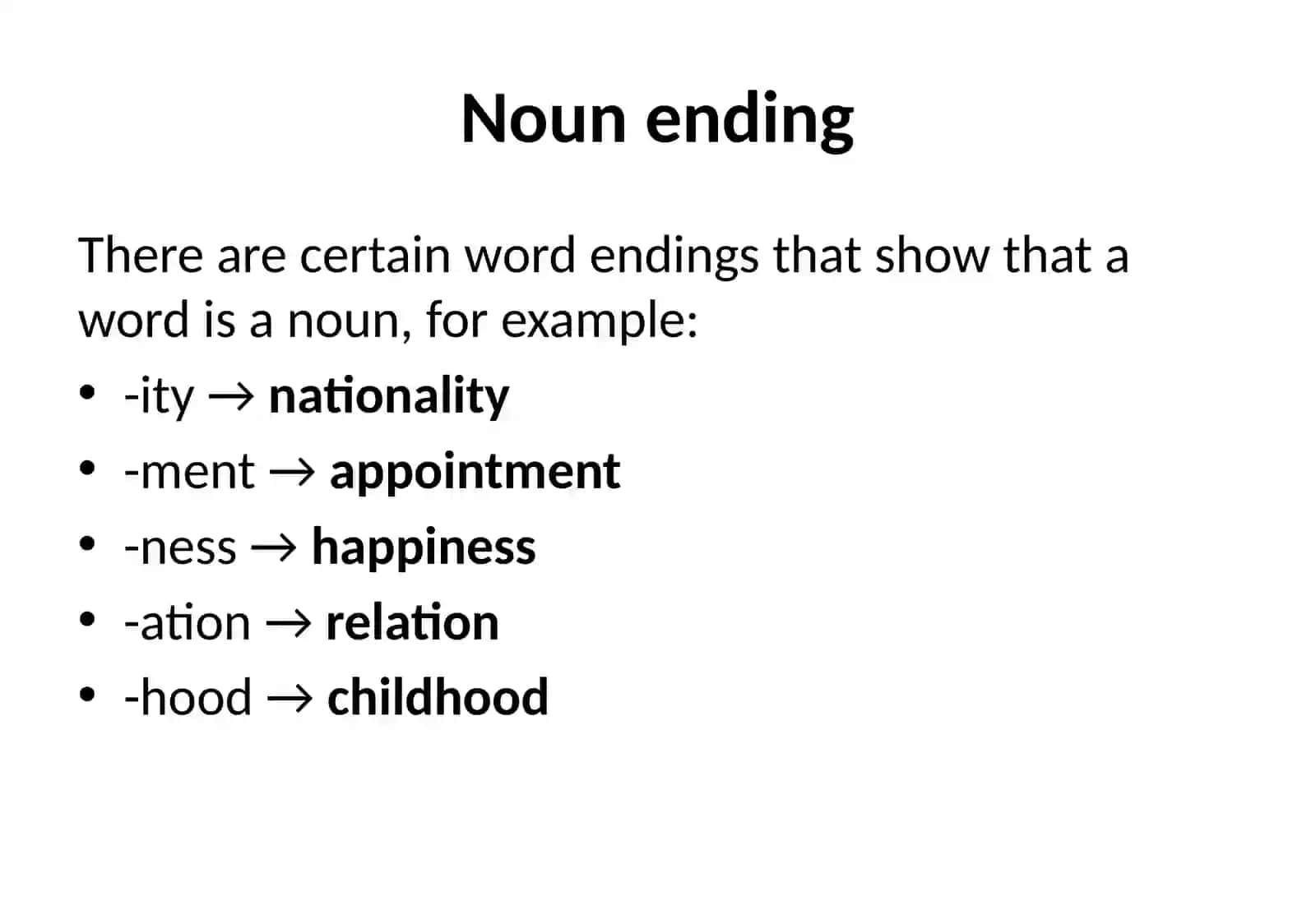 Introducing nouns 4