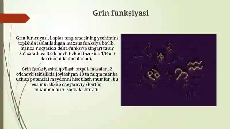 Puasson qavslari 4