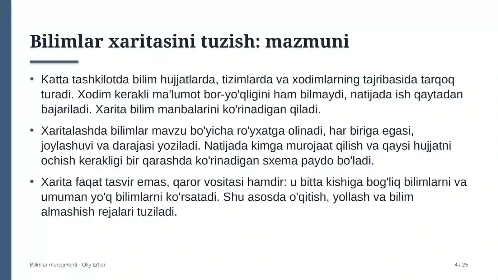 Pediatriyada bilimlar xaritasini tuzish 4