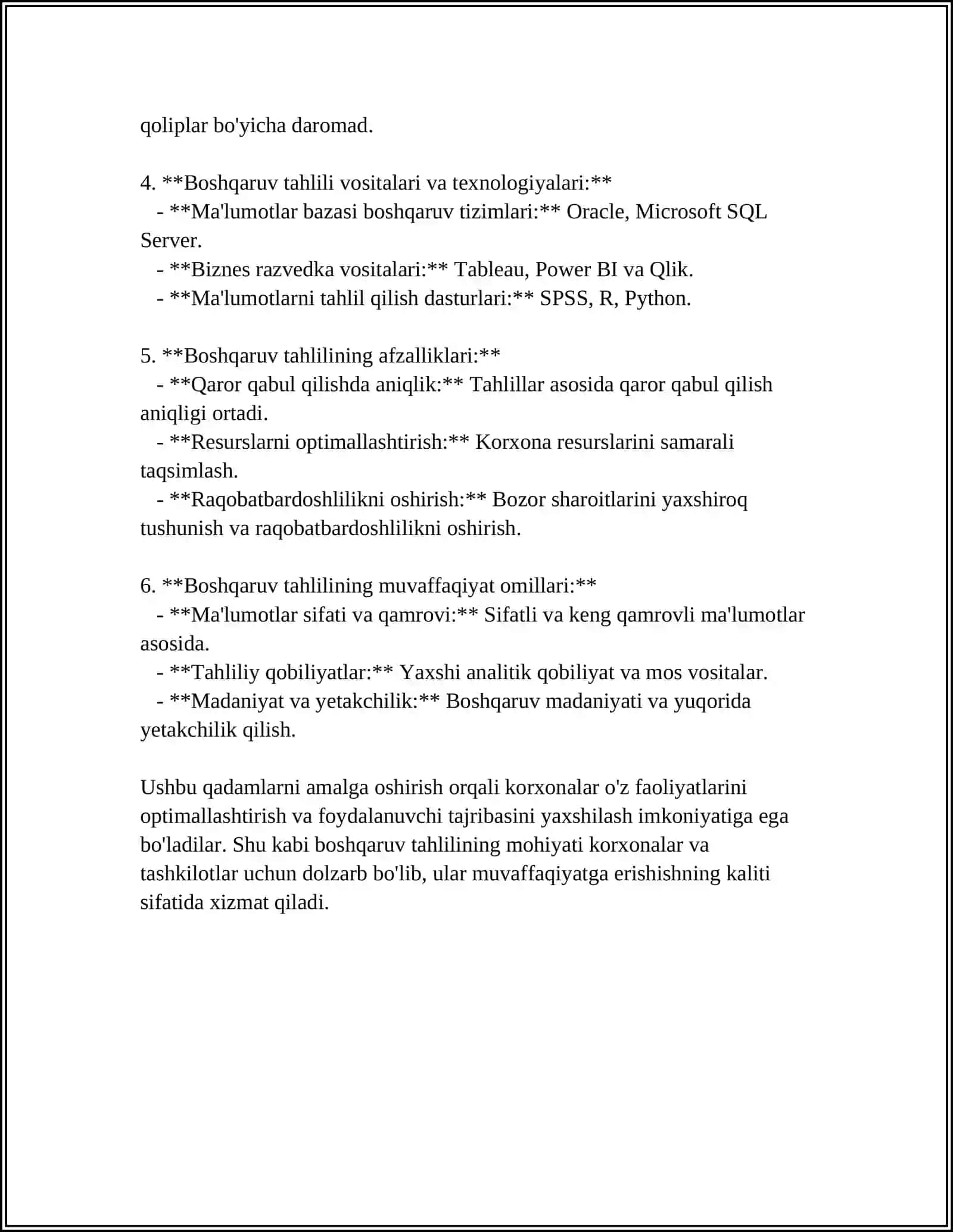 BOSHQARUB TAHLILINI MOHIYATI MAQSADI VAZIFALARI PREDMETI OBYEKTI 4