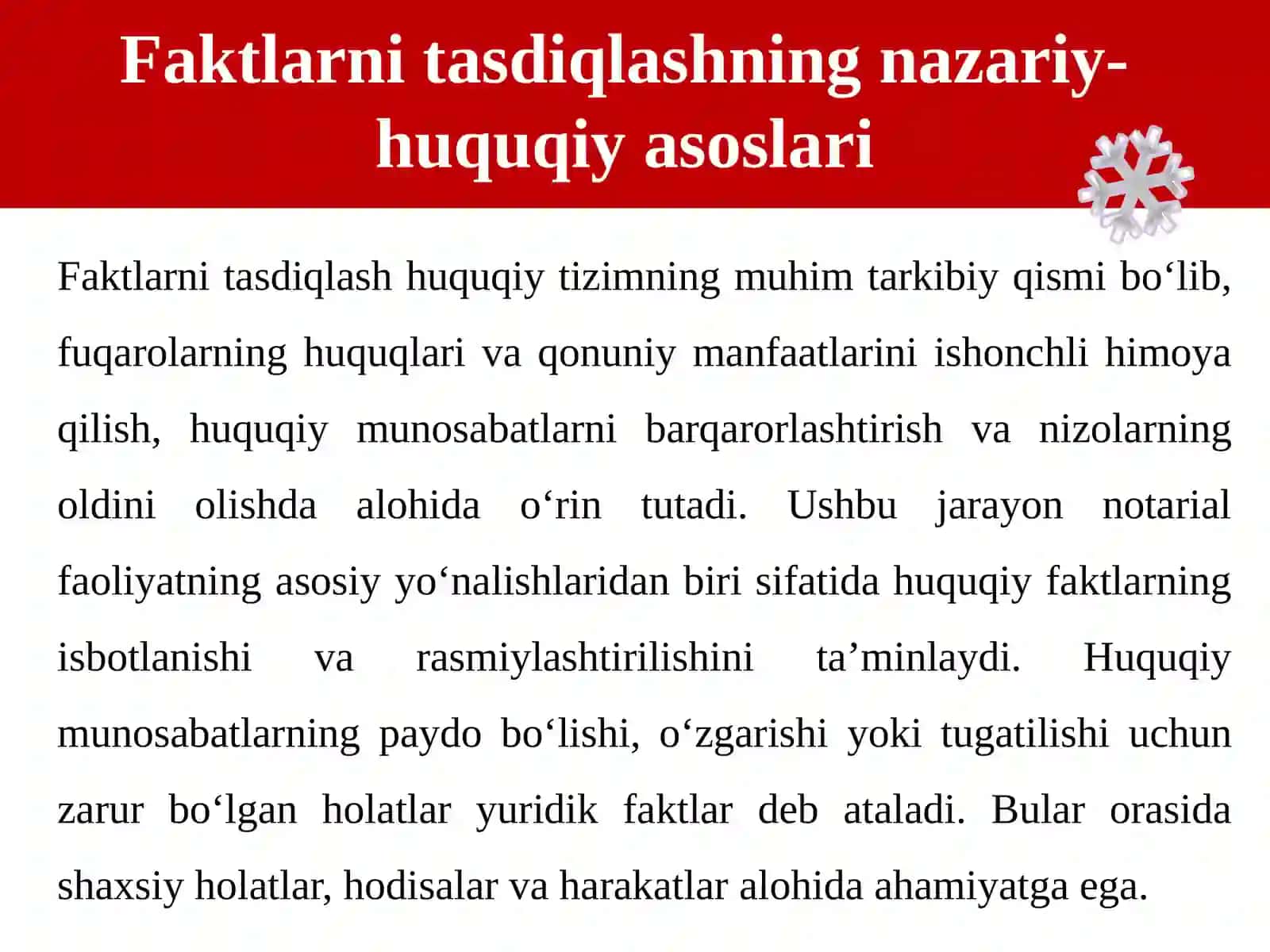 Faktlarni tasdiqlash 4