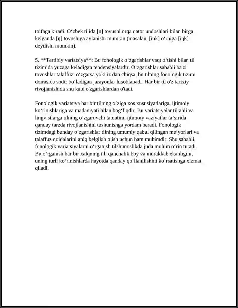 VARIATTSION SHAKLLAR MUAMOLLARI 4