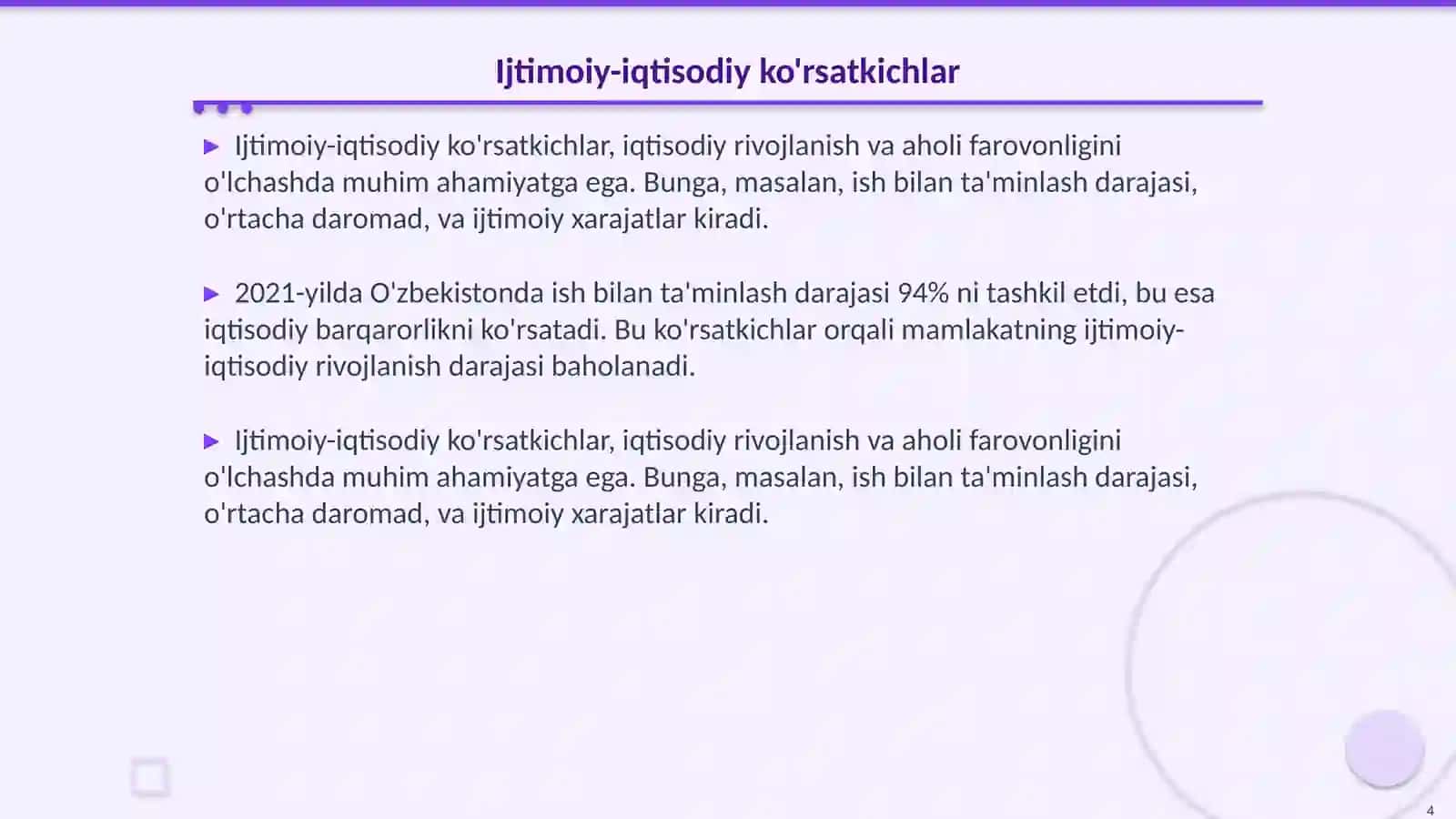 Ijtimoiy-iqtisodiy, texnik-iqtisodiy, ekologik-iqtisodiy tahlil 4