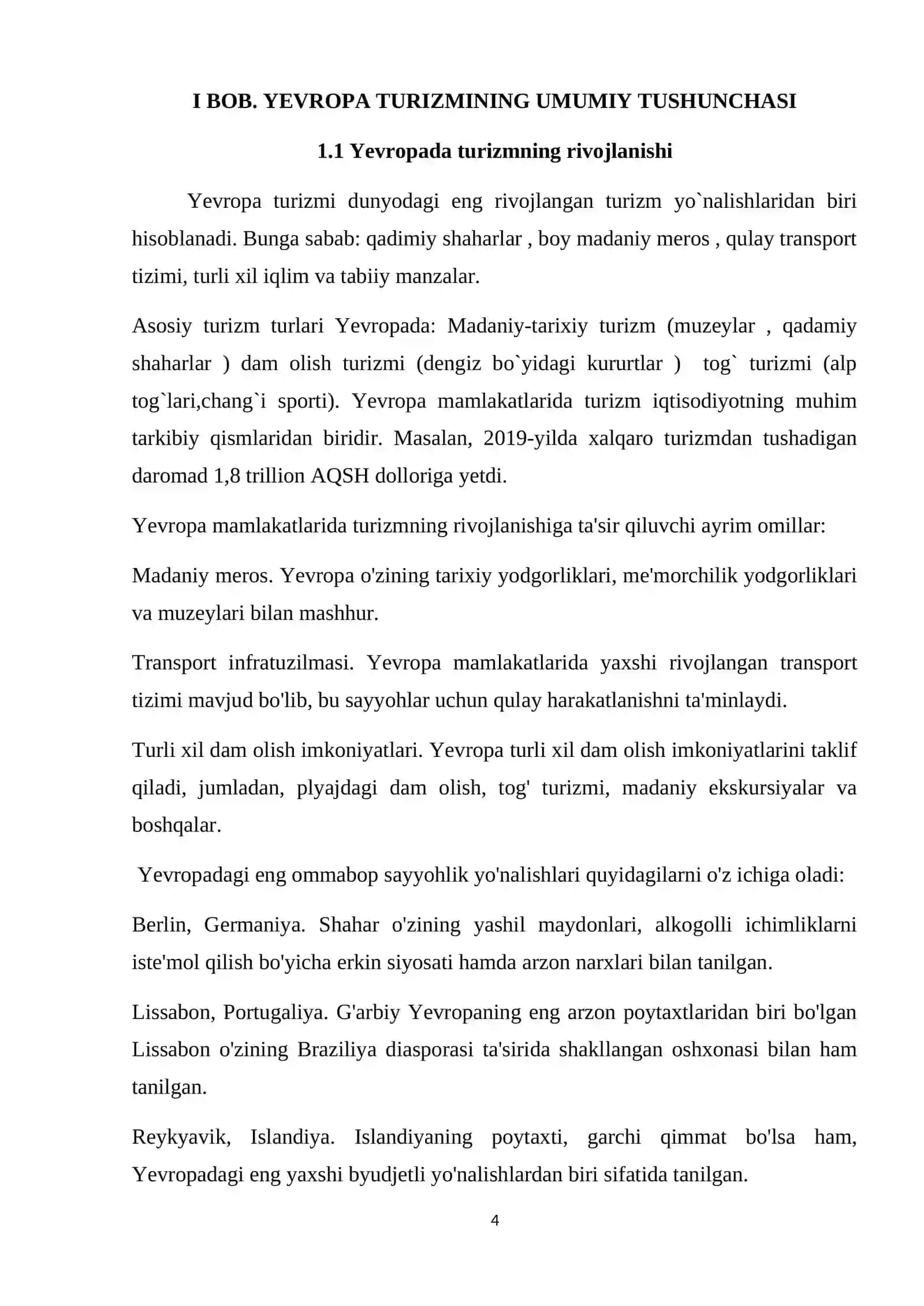 Yevropa turizmi 4